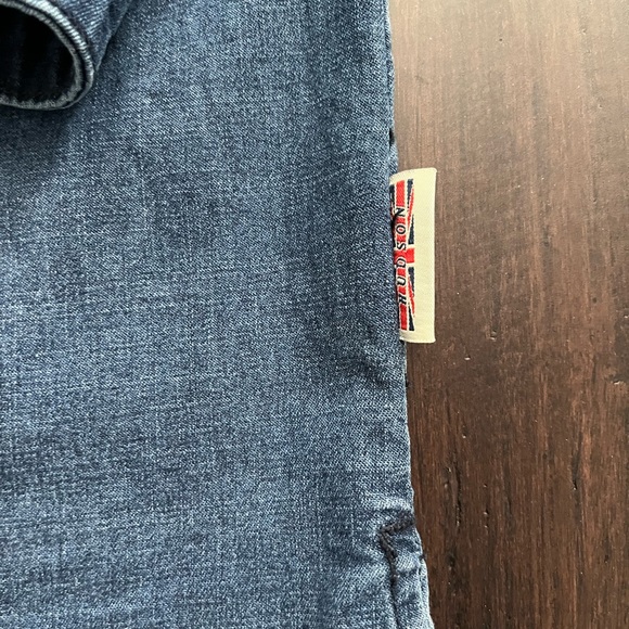 Hudson Jeans kids button down denim dress. Size L - Picture 3 of 12